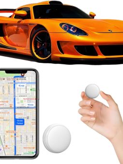 No Subscription Vehicle GPS Tracker Portable Car GPS Tracker Mini Magnetic GPS Device Full Coverage Pinpoint Vehicle Location Elderly Children Pets No SIM Card Required